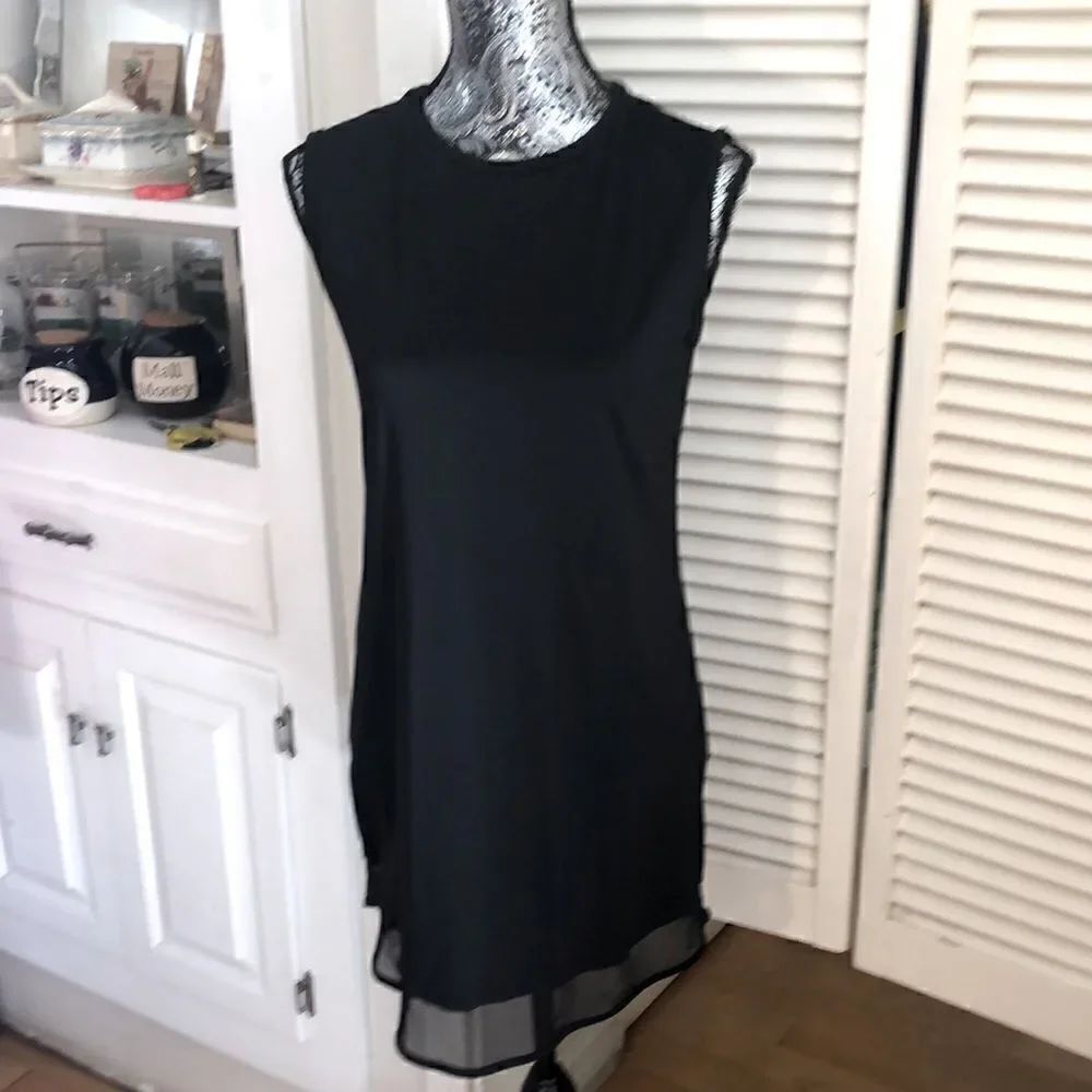 Athleta Sports Dress with Sheer Hem. Exercise to Brunch! Spandex Lycra Blend XS
